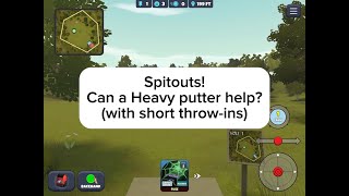 Spitouts Can a Heavy putter help  Disc Golf Valley [upl. by Eahsat454]