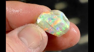 Making an Opal Gemstone Ring  Stepbystep [upl. by Drye]