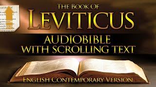 Holy Bible Audio LEVITICUS 1 to 27  With Text Contemporary English [upl. by Nnyllatsyrc910]