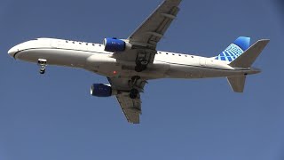 United Express Embraer E175LR  N767YX Landing In Toronto From New York [upl. by Eedissac382]