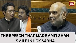 Ladakh MP’s New Viral Speech  Amit Shah Smiles Listening To Jamyang Namgyal’s Tirade Against Oppn [upl. by Ainna]