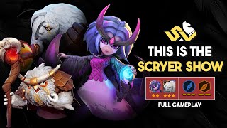 THE SCRYER SHOW 🪶🍂💫 9 FEATHER 4 DRUID  SCRYER CARRY ⭐ AUTOCHESS 43 ♟️ [upl. by Buddy54]