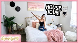 HOUSE TOUR 2018  Girly Boho Decor  RAVEN ELYSE [upl. by Ahsieym]