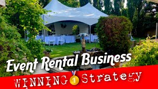 Make A Fortune With An Event Rental Business Plan [upl. by Genovera33]