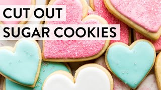 Cut Out Sugar Cookies  Sallys Baking Recipes [upl. by Melak]