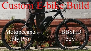 Custom Ebike Build Motobecane Fly Pro BBSHD [upl. by Laurita]