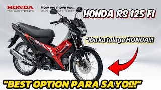 All New Honda RS 125 Fi  Halos kaparehas ng XRM 125 na ito dahil sa porma at design [upl. by Fernande561]