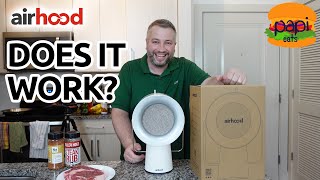 airhood Portable Range Hood  DOES IT WORK  Unboxing amp Review [upl. by Radbun483]