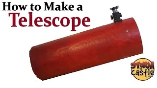 How to Make a Telescope  8 Inch Newtonian Reflector Part 1 [upl. by Adnarram]