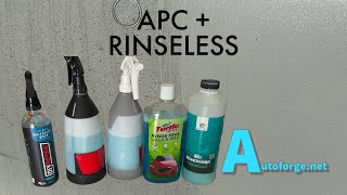 APC  Rinseless Wash Power Up Your Waterless Wash Boost Your Cleaning Power Autoforgenet [upl. by Garlan]