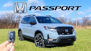 2022 Honda Passport Elite  Is this the UPDATED MidSize SUV for You New TOUGHER Design [upl. by Attenol864]