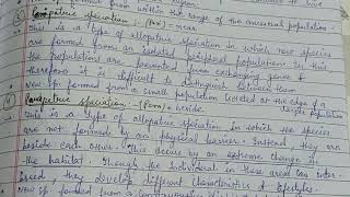 Models of Speciation speciation zoology zoologynotes [upl. by Nlycaj549]