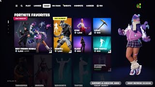 November 17th item shop reviewfornite favorites are herelate shop review [upl. by Etnoj]