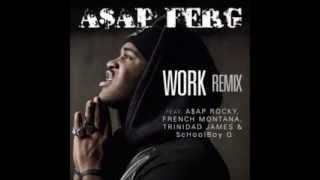 AAP Ferg  Work REMIX Clean [upl. by Hooper415]