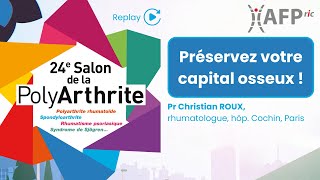 Préservez votre capital osseux   Salon de la PolyArthrite 2024 [upl. by Herod]