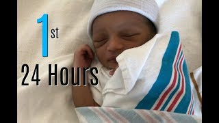 24 HOURS WITH A NEWBORN BABY  No Breastfeeding but Exclusively Pumping [upl. by Lidstone865]