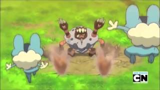 Ashs Froakie evolves HD [upl. by Sabas974]