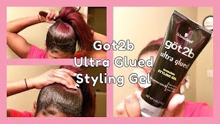 Got2b Ultra Glued Styling Gel  Review and Demo [upl. by Mead]