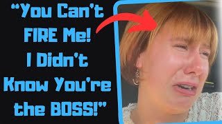 rIDontWorkHereLady  Snobby Karen Employee Thinks Im a DUMB Customer Im Her NEW BOSS [upl. by Farmelo]