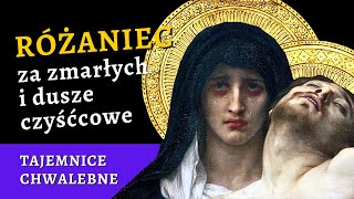 🕯 Różaniec za zmarłych i dusze w czyśćcu cierpiące – tajemnice chwalebne [upl. by Engamrahc152]