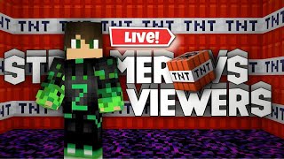 Minecraft Streamer VS Viewers TNT Game shorts minecraft shortslive [upl. by Nyvets980]