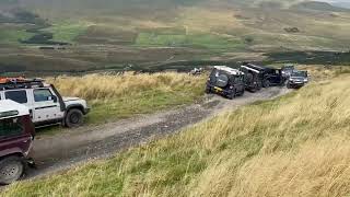 Yorkshire Dales Green Lane Traffic Jam [upl. by Nairad]