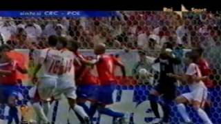 Mondiali Germania 2006  Costa Rica vs Polonia 1 2 [upl. by Akihsat]