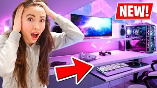 Typical Gamer Surprised Me with a NEW Gaming PC Setup Tour [upl. by Relluf]