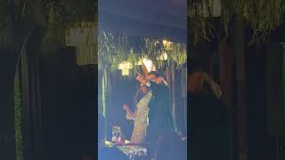 Aly Goni amp Jasmin dance in krishnamukherjee wedding weddingchoreography teamashirvaad wedmegood [upl. by Dionis828]