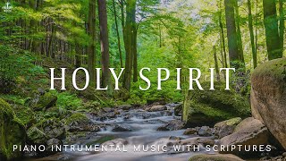 Holy Spirit Prayer amp Meditation  Soaking Piano Worship With Scriptures amp River and Lake scene [upl. by Retrak]