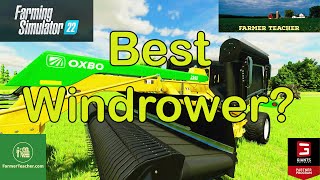 Unveiling the Best FS22 Windrower Oxbow 2340 [upl. by Alaham601]