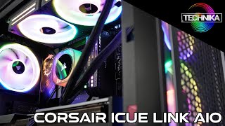 CORSAIR ICUE LINK AIOs  Building Experience und Test [upl. by Ynottirb]