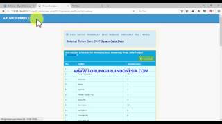 Cara Download Prefill Dapodik 2017 [upl. by Antin]