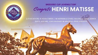 2024 Breeders Cup Juvenile Turf  Henri Matisse [upl. by Noe807]