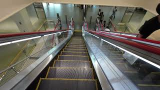 沖縄 那覇空港 4F‐3F  Naha Airport Escalator Okinawa Japan [upl. by Vanthe]