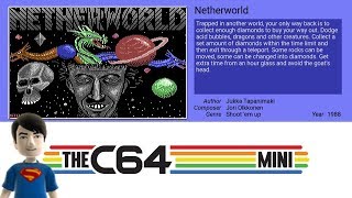 The C64 MINI Games  Netherworld [upl. by Luci]