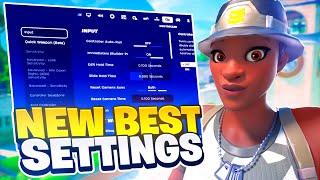 NEW BEST Controller Settings For Fortnite OG PS4PS5XboxPC [upl. by Ahsinod]