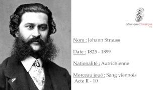 ♬ SANG VIENNOIS ACTE II 10 ♬  JOHANN STRAUSS  MUSIQUE CLASSIQUE TV ♬ [upl. by Earased]