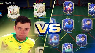 Plantilla FULL TOTY VS FULL ICONOS en FIFA 22 [upl. by Amle301]