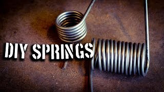 DIY Springs Make Your Own Springs at Home [upl. by Hew291]