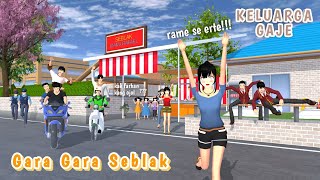 KELUARGA GAJE GARA GARA SEBLAK  DRAMA SAKURA SCHOOL SIMULATOR [upl. by Elehcim]