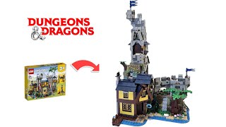 ReviewLEGO Dungeons amp Dragons 31120 Alternative Build [upl. by Reedy]