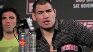 Cain Velasquez at UFC on FOX 1 Post Press Conference [upl. by Nerua]