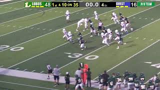 Lobo Football JV B vs Lindale Sep 19 2024  530 [upl. by Worthy]