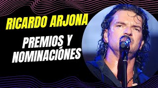 RICARDO ARJONA Premios y nominaciónes obtenidos durante su carrera [upl. by Alamat]