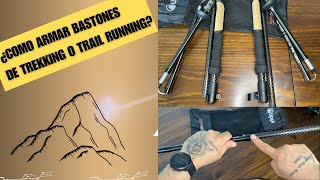 ¿Como armar bastones de trekking o trail running [upl. by Laufer]