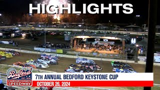 HIGHLIGHTS  Bedford Speedway  7th Annual Bedford Keystone Cup [upl. by Dorolisa]