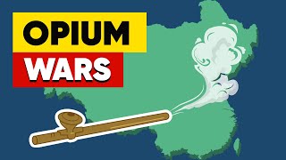 Opium Wars Great Britain vs China  Animated History [upl. by Emsmus]