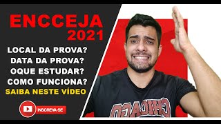 Inscrição do ENCCEJA e agora Local Data Onde pegar o certificado 2021 Comente SeIncrevaNoCanal [upl. by Ennaecarg]