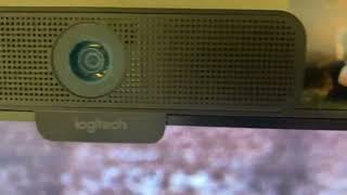 Logitech C925 E Webcam HD 1080p 30fps Video Calling Light Correction Review [upl. by Warder469]